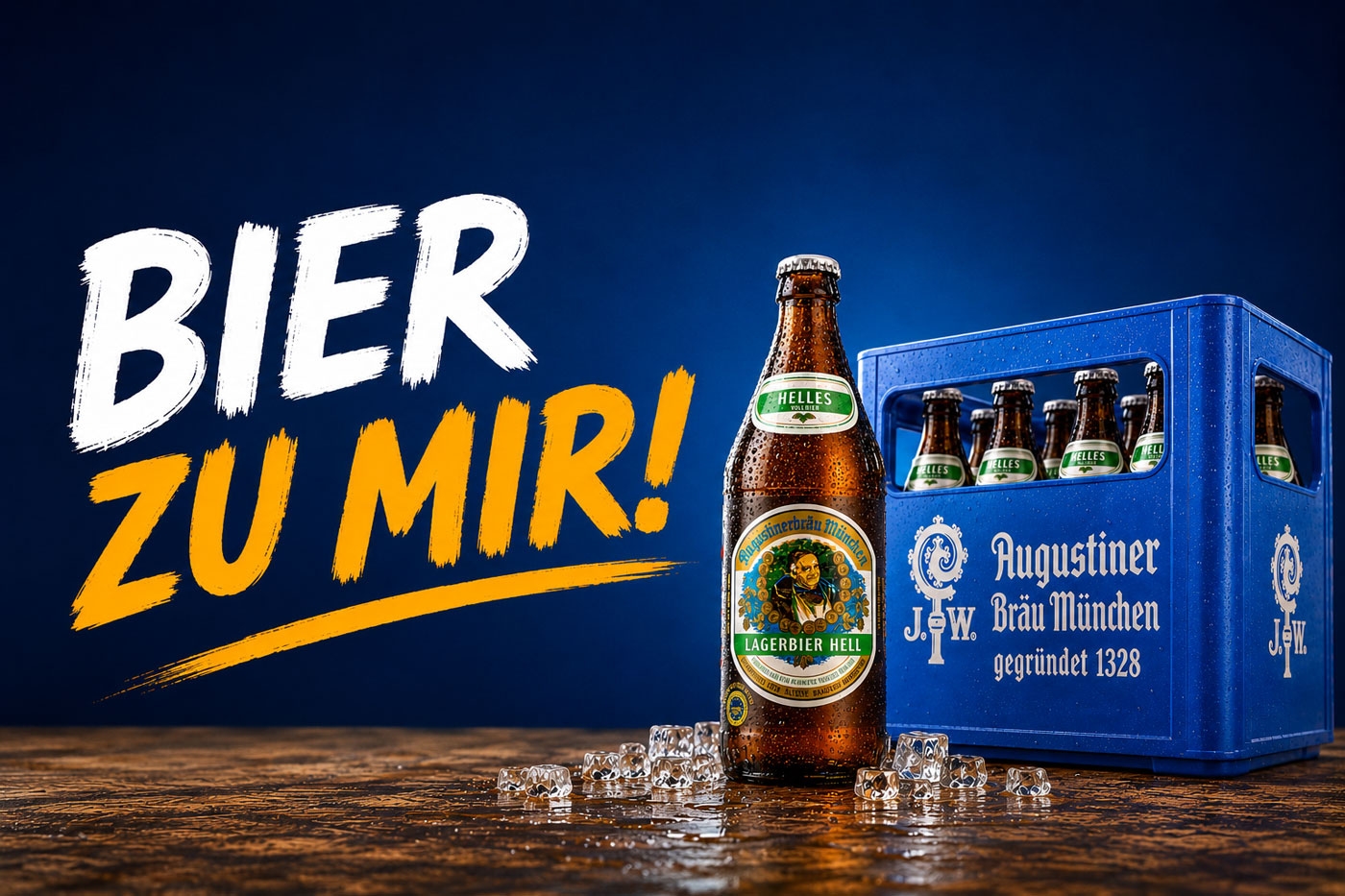 Bier zu mir! Augustiner Bräu München
